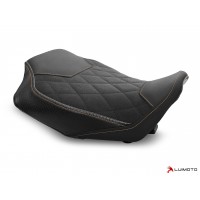 LUIMOTO Diamond Sport Rider Seat Cover for the HONDA CB650R (19-23) LUIMOTO Diamond Sport Rider Seat Cover for the HONDA CB650R (19-23)
